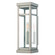 Hopewell One Light Outdoor Wall Lantern in Brushed Nickel w/ Polished Chrome Stainless Steel (107|20703-91)