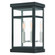 Hopewell Two Light Outdoor Wall Lantern in Black w/ Brushed Nickel Cluster and Polished Chrome Stainless Steel (107|20702-04)