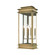 Princeton Three Light Outdoor Wall Lantern in Antique Brass w/Polished Chrome Stainless Steel Reflector (107|20208-01)