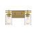 Baxter Two Light Bath Bar in Warm Brass (159|V6-L8-6090-2-322)