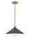 Milo LED Pendant in Lacquered Brass (531|84437LCB-MV)