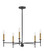 Hux LED Chandelier in Black (531|83075BK)