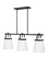 Tori LED Linear Chandelier in Black (531|83056BK)