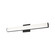 Longitude LED Bathroom Fixture in Black (347|VL61224-BK)