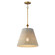 Baja One Light Pendant in Natural Aged Brass (16|21487WWTNAB)