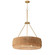 Satori Six Light Chandelier in Natural Aged Brass (16|14456NANAB)
