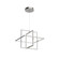 Mondrian LED Pendant in Brushed Nickel (347|PD16320-BN)