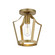 Arden One Light Pendant / Semi-Flush in Natural Aged Brass (16|10421NAB)