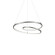 Twist LED Pendant in Antique Silver (347|PD11119-AS)