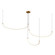 Talis LED Pendant in Brushed Gold (347|MP89390-BG)