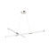 Akari LED Chandelier in Brushed Nickel (347|CH18548-BN)