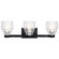 Vionnet Three Light Bath in Black (12|55012BK)