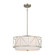 Birkleigh Three Light Pendant/Semi Flush in Satin Nickel (12|52075SN)