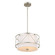 Birkleigh Three Light Pendant/Semi Flush in Satin Nickel (12|52074SN)