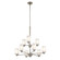 Joelson LED Chandelier in Brushed Nickel (12|43924NIL18)