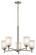 Shailene Five Light Chandelier in Brushed Nickel (12|43671NI)