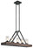 Colerne Eight Light Linear Chandelier in Auburn Stained Finish (12|43491AUB)