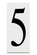 Accessory Number 5 Panel in White Material (Not Painted) (12|4305)