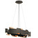Moderne LED Chandelier in Olde Bronze (12|42993OZLED)