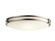 Avon LED Flush Mount in Brushed Nickel (12|10788NILED)