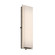 Fusion LED Outdoor Wall Sconce in Brushed Nickel (102|FSN-7565W-OPAL-NCKL)