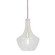 Fusion One Light Pendant in Brushed Brass (102|FSN-4171-SEED-BRSS)