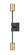 Calumet Two Light Wall Sconce in Matte Black + Olde Brass (224|814-2S-MB-OBR) Calumet Two Light Wall Sconce in Matte Black + Olde Brass (224|814-2S-MB-OBR)