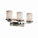 Textile LED Bath Bar in Matte Black (102|FAB-8773-10-WHTE-MBLK-LED3-2100)