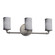 Textile Three Light Bath Bar in Brushed Nickel (102|FAB-8463-10-GRAY-NCKL)
