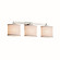 Textile LED Bath Bar in Matte Black (102|FAB-8433-30-WHTE-MBLK-LED3-2100)