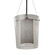 Textile One Light Pendant in Brushed Nickel (102|FAB-8010-GRAY-NCKL)