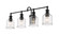 Bryant Four Light Vanity in Matte Black (224|734-4V-MB)