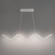 Morae LED Pendant in Brushed Nickel (34|PD-33244-BN)