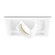 Tesla LED Multiple Single Light Trim with Light Engine in White (34|MT-5LD125T-S27-WT)