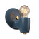 American Classics One Light Wall Sconce in Midnight Sky (102|CER-7021-MID-BRSS)