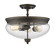 Amon Three Light Semi Flush Mount in Olde Bronze (224|722SF-OB)