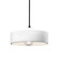 Radiance One Light Pendant in Gloss White (102|CER-6460-WHT-MBLK-BKCD)