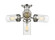 Calliope Four Light Semi Flush Mount in Polished Nickel (224|617SF-PN)