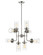 Calliope Eight Light Chandelier in Polished Nickel (224|617-8PN)