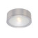 Tube LED Flush Mount in Brushed Aluminum (34|FM-W2612-AL)