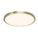 Geos LED Flush Mount in Brushed Brass (34|FM-4622-27-BR)