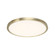 Geos LED Flush Mount in Brushed Brass (34|FM-4615-27-BR)