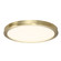 Geos LED Flush Mount in Brushed Brass (34|FM-4610-27-BR)