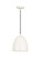 Z-Studio One Light Pendant in Satin White (224|6012P9-SWH)