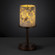 Alabaster Rocks One Light Table Lamp in Dark Bronze (102|ALR-8798-10-DBRZ)