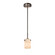 Alabaster Rocks LED Pendant in Brushed Nickel (102|ALR-8455-10-NCKL-LED1-700)