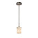 Alabaster Rocks One Light Pendant in Matte Black (102|ALR-8455-10-MBLK)