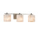 Alabaster Rocks Three Light Bath Bar in Brushed Nickel (102|ALR-8443-30-NCKL)