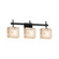 Alabaster Rocks Three Light Bath Bar in Polished Chrome (102|ALR-8413-55-CROM)