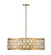 Dealey Eight Light Chandelier in Heirloom Brass (224|6010-30HB)